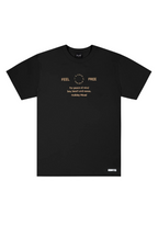 Remera Feel Free Preto Elian