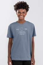 Remera Feel Free Eian Celeste