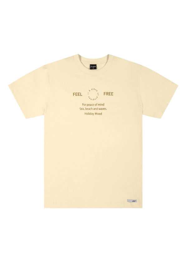 Remera Feel Free Eian Beige