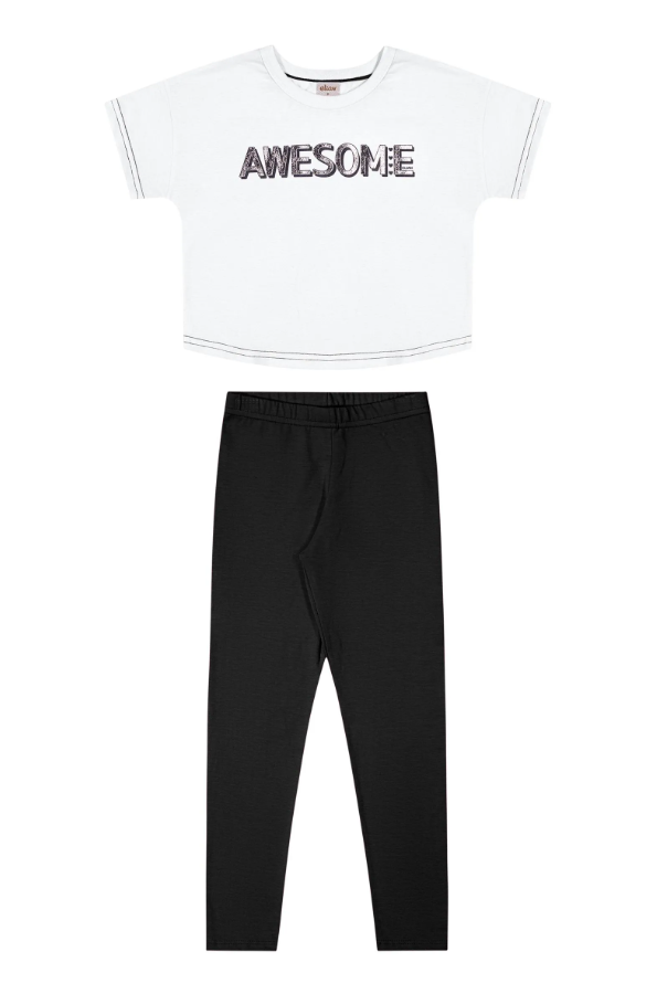 Conjunto Awesome Elian Blanco