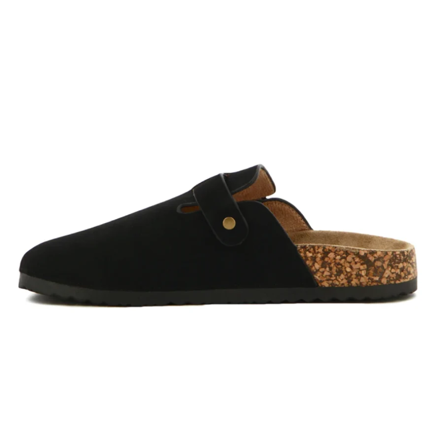 Darkness Zueco Casual Dama Suela Baja / Negro