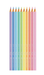 Eco lapices de color "FABER-CASTELL" set de 10 colores Pasteles