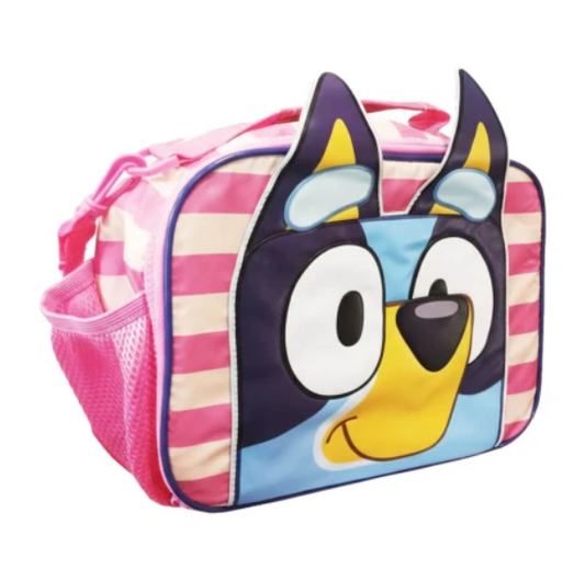 Lunchera Infantil Térmica Bluey Estampado Escolar