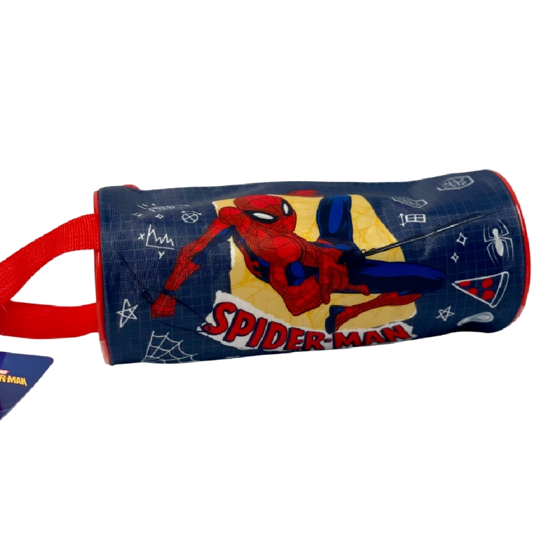 Cartuchera spiderman tubo