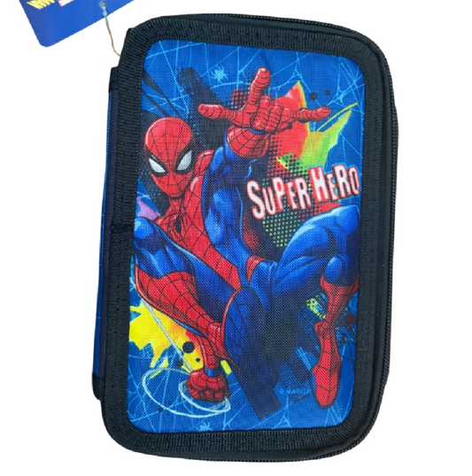 Cartuchera spiderman 2 pisos