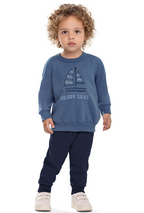 Conjunto Brave Seas Elian - Azul
