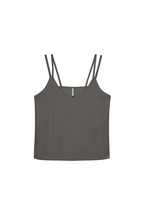 Musculosa Doble Tira Marialicia Gris