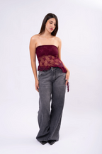 Wide Leg Tiro Bajo Croacia Dolce Ragazza