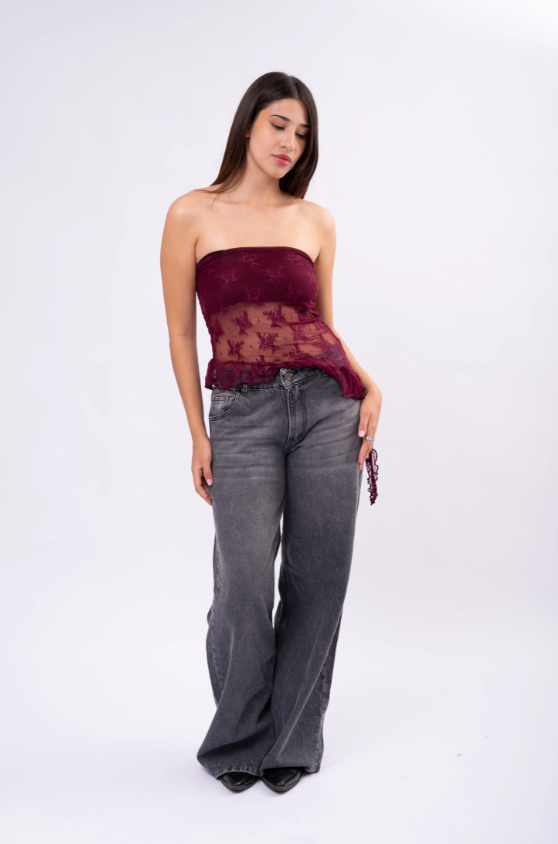 Wide Leg Tiro Bajo Croacia Dolce Ragazza