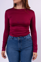 Remera Marshall Bordo Dolce Ragazza
