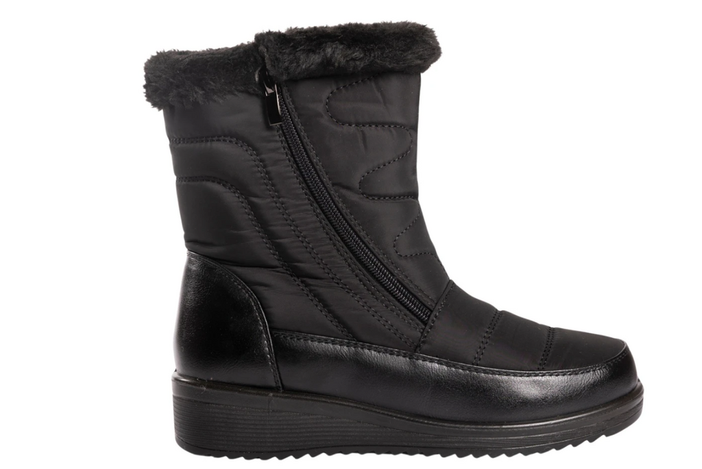 Legero bota mesh - black