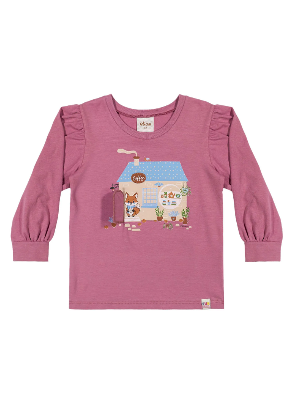 Remera Estampada Niña Elian