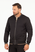 Chaqueta Bomber Neutral - Preto