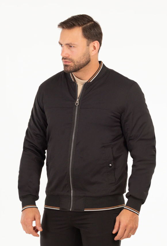 Chaqueta Bomber Neutral - Preto
