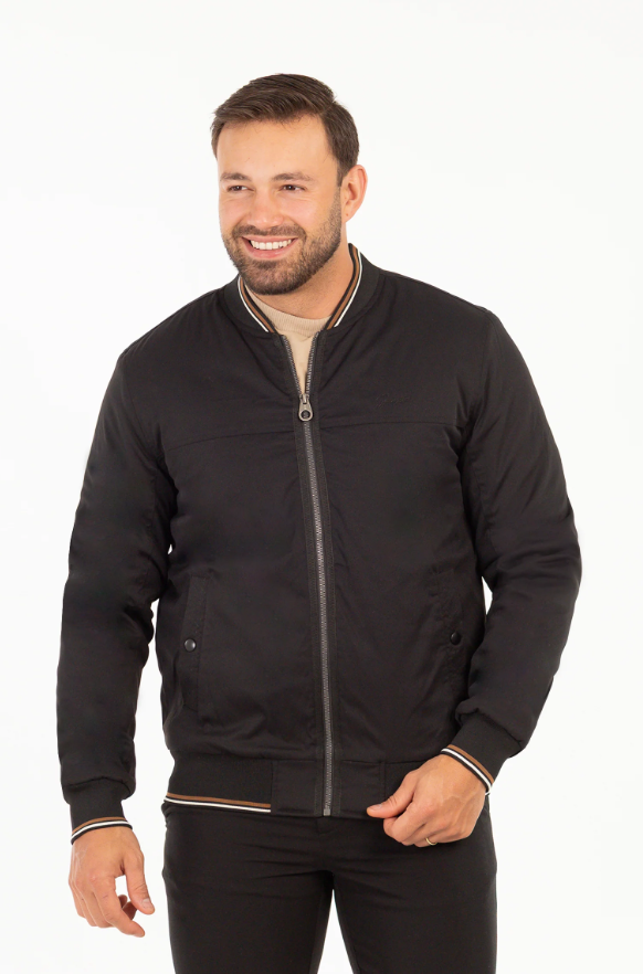 Chaqueta Bomber Neutral - Preto
