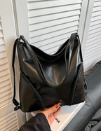 Mochila Cartera Cristal - Preto