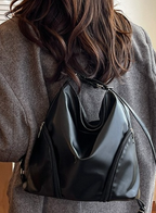 Mochila Cartera Cristal - Preto