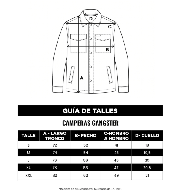 Campera Moral - Preto