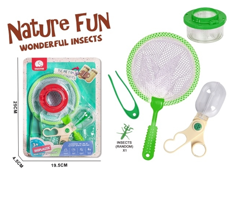 kit para observar insectos