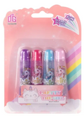 Pack X4 Brillos Labiales - Set Cosmético Infantil (Copia)