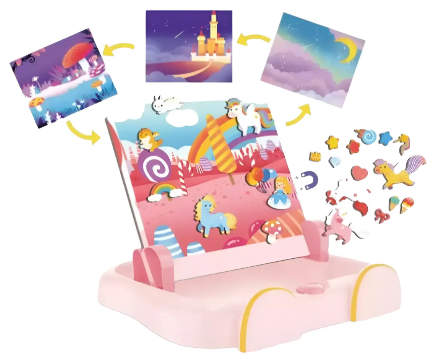 Pizarra Unicornio Magnética para Dibujar y Jugar