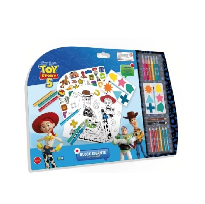 Royal block gigante para colorear toy story 5