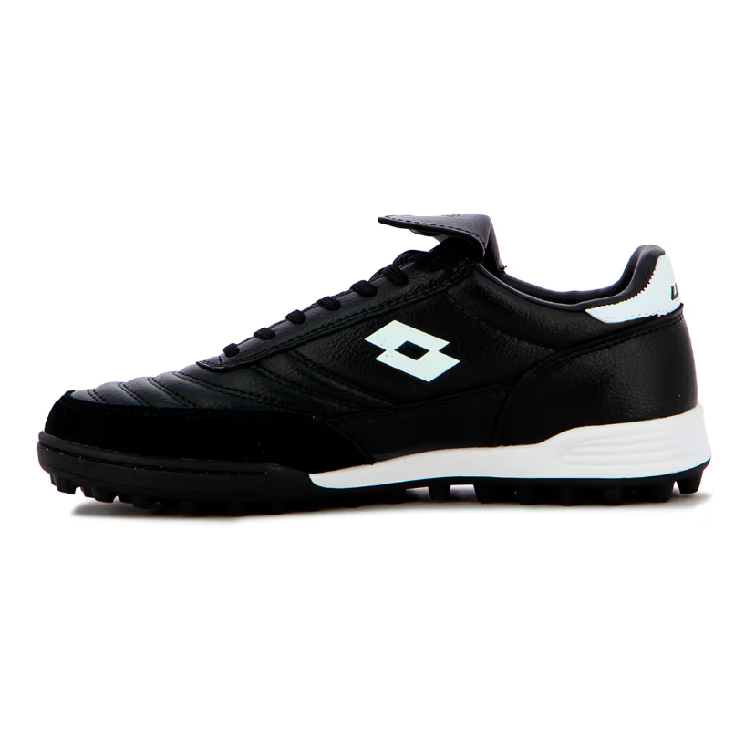 Lotto Futbol 5 sintetico Supremo Hombre - Negro/Blanco