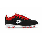LOTTO Salerno Futbol cancha MD Niño - Negro/Blanco