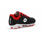 LOTTO Salerno Futbol cancha MD Niño - Negro/Blanco
