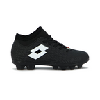 Lotto PICCOLO futbol cancha MD Niño - negro/blanco