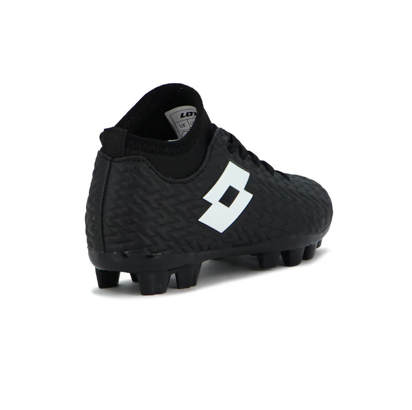 Lotto PICCOLO futbol cancha MD Niño - negro/blanco