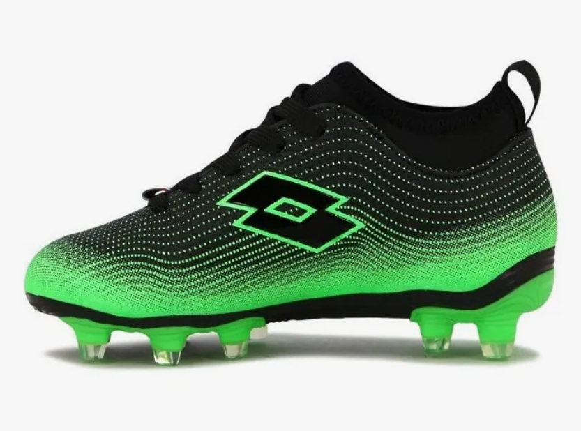 LOTTO Torino Futbol Cancha - Negro/Verde