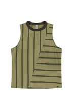 Musculosa a rayas Marialícia - Verde