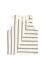 Musculosa a rayas Marialicia - Blanca