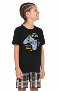 Pijama gamer Elian - Preto