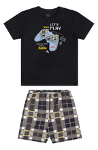 Pijama gamer Elian - Preto