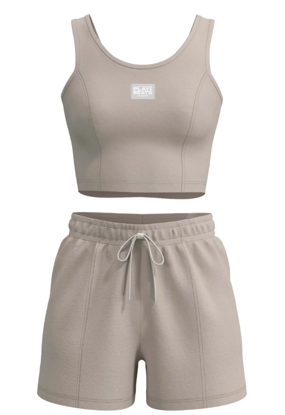 Conjunto Elian Beast - Beige