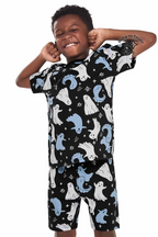 Pijama Fantasma Elian - Preto