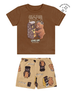 Pijama Game On Elian - Marron