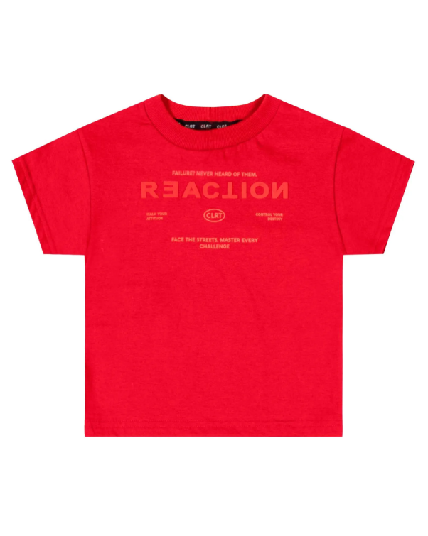 Remera Reaction Coloritta - Rojo