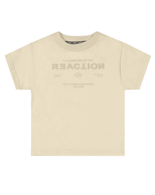 Remera Reaction Coloritta - Beige