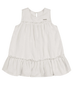 Vestido Volados Coloritta - Blanco