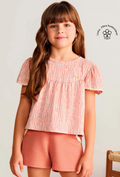 Conjunto Rayado Coloritta - Rosa
