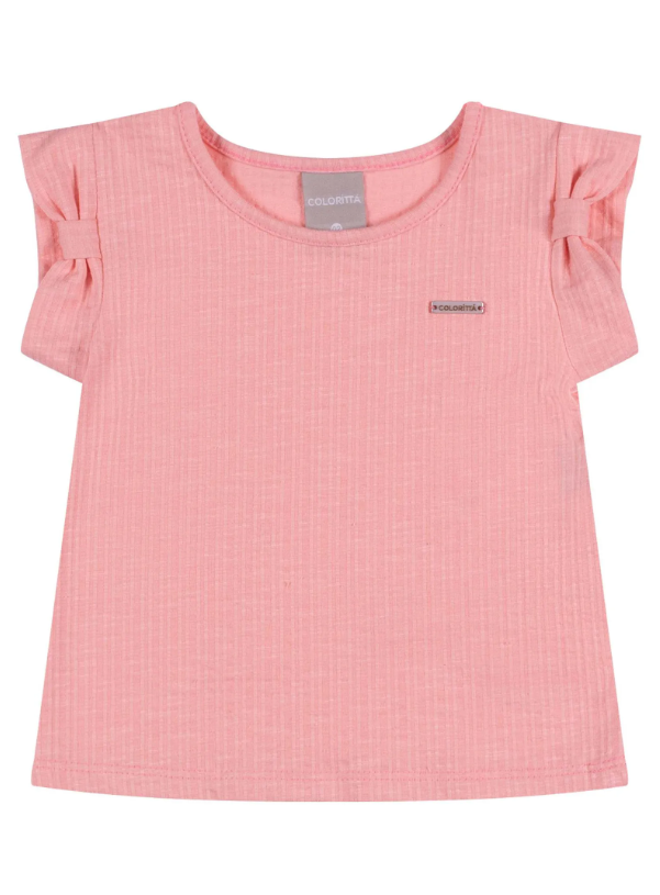 Blusa Moños Coloritta - Rosa