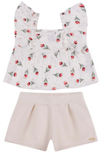 Conjunto Flores Coloritta - Beige