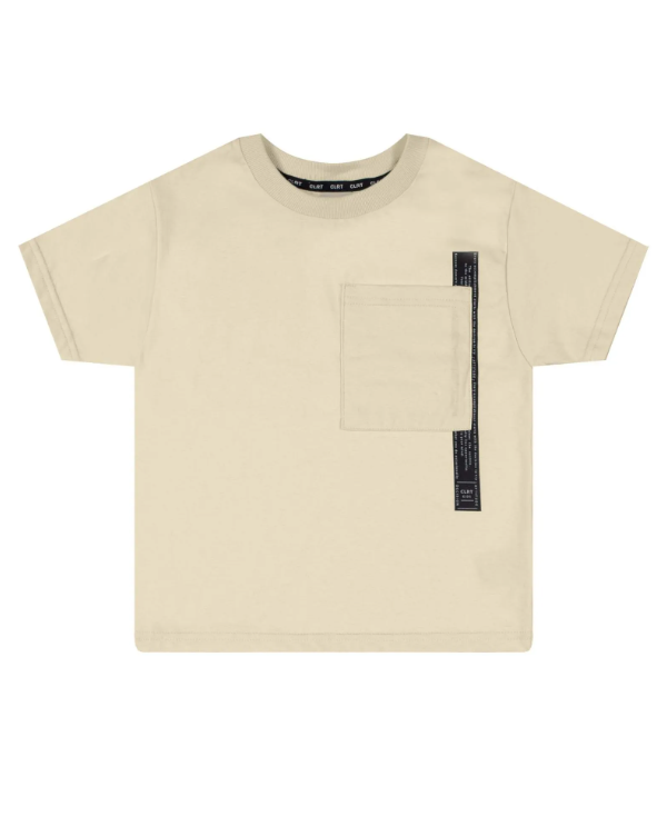 Remera Bolsillo Coloritta - Beige