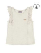 Blusa Broderie Coloritta - Beige