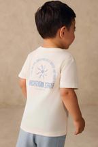 Conjunto Vacation State Coloritta - Blanco/Azul