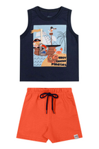 Conjunto Interactivo Pirata - Azul/Naranja