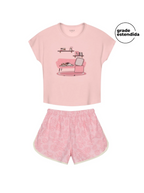 Pijama Mascotas Marialicia - Rosa